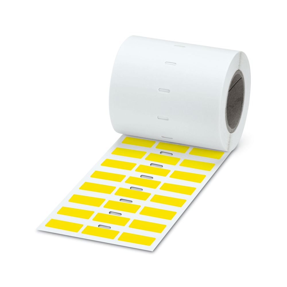 0824314 - EML (25,4X12,7)R YE CUS - Этикетка