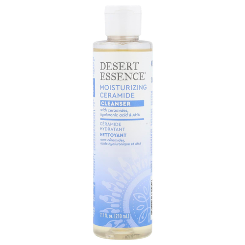 Desert Essence, Увлажняющее очищающее средство с керамидами, 210 мл (7,1 жидк. унц.)