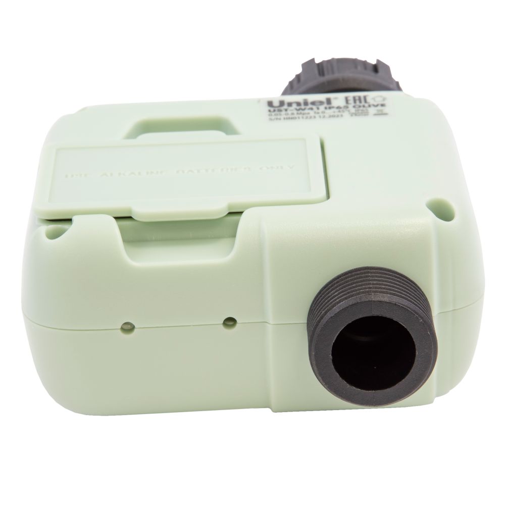 UST-W41 IP65 OLIVE Таймер для автоматического полива. 1 канал. Корпус оливковый. ТМ Uniel