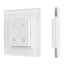 Панель SMART-P47-DIM-G-SUF (3V, 2 зоны, Knob, 2.4G) (Arlight, Пластик) 032984