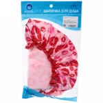 Шапочка для душа «Ультрамарин - Bliss Поцелуй», d-24 см (двухсторонняя, внутренний слой EVA)