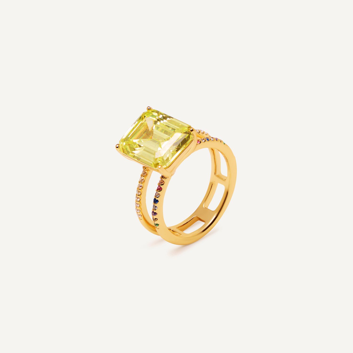 Кольцо Свети Ярко – Золото, Оливковое