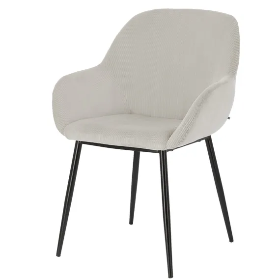 Стул Konna светло-серый вельвет | Купить в Hallberg.ru