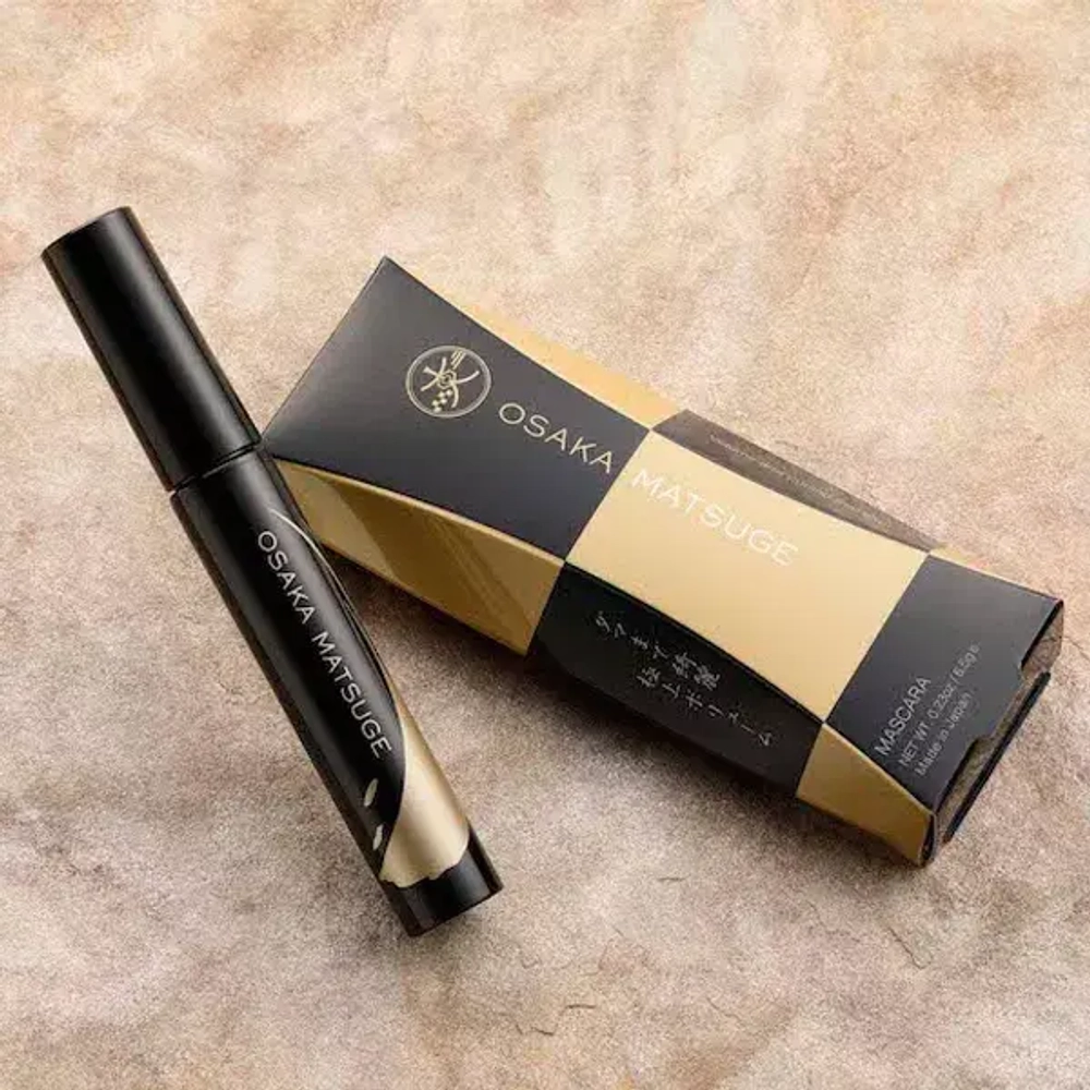 Osaka Matsuge Mascara. Тушь для ресниц Осака Матсугэ «Объем и подкручивание», тон черный, 6.5 г