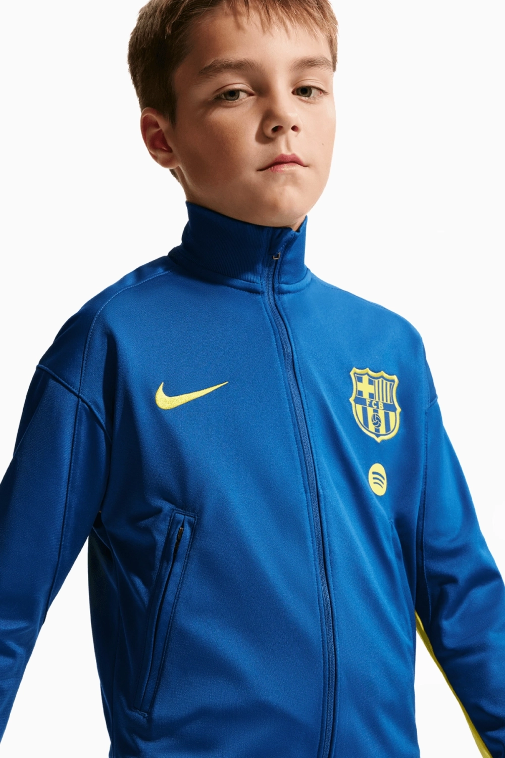 Спортивный костюм Nike FC Barcelona 25/26 Strike Junior - синий
