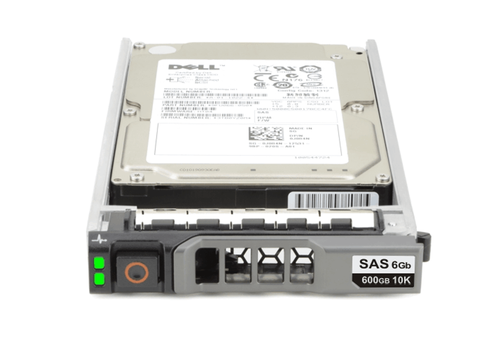 Жесткий диск Dell 05R6CX 600-GB 6G 10K 2.5 SAS w/G176J