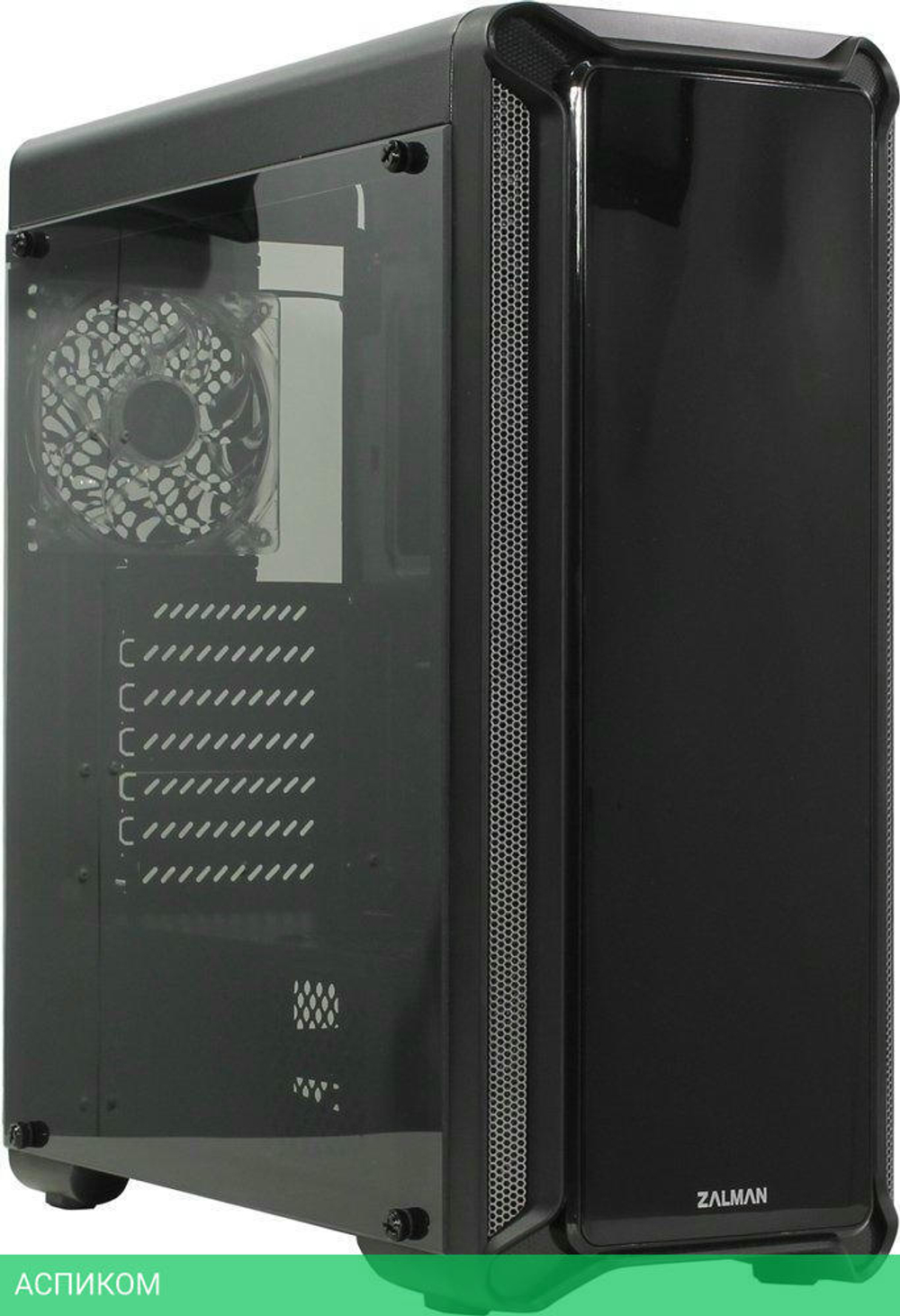 Корпус Zalman I3 Edge без БП черный