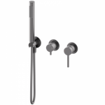 Смеситель для душевой системы встраиваемый WONZON & WOGHAND STICK, Темный графит (WW-838017-BGM)