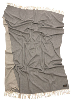 Плед 130х180 Glen Saxon Lamcash Vale Stone Mid Grey