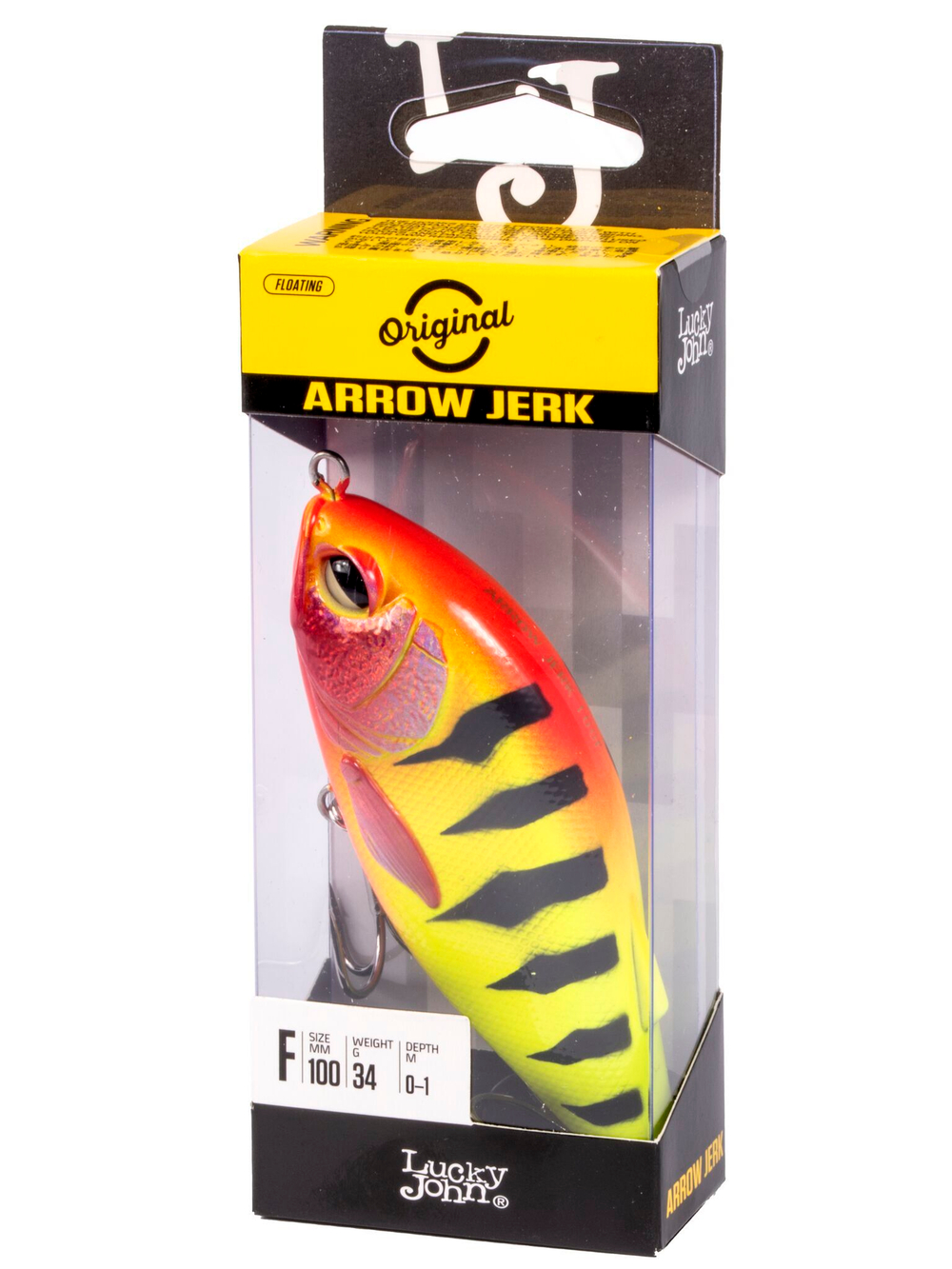 Воблер плавающий LJ ORIGINAL ARROW JERK 10 см, цвет 019