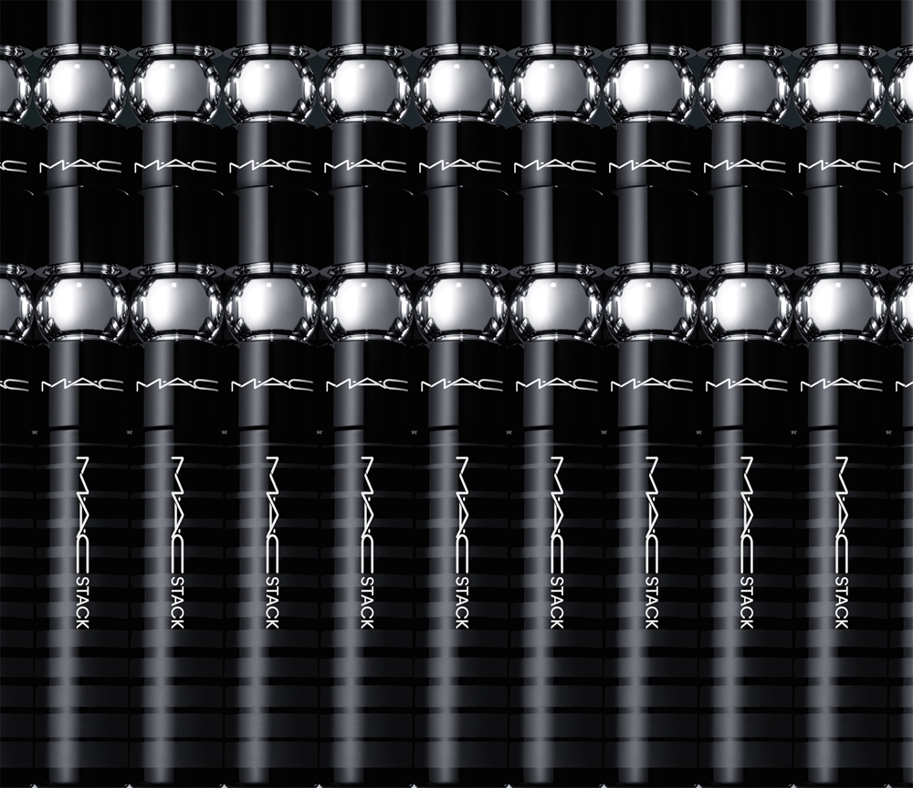 MAC Cosmetics Mini M·A·CStack Mascara Superstack Mega Brush - Уплотняющая и удлиняющая тушь для ресниц мини, 8 ml