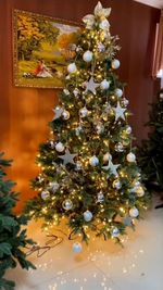 елка с гирляндой встроенной "Грацио"