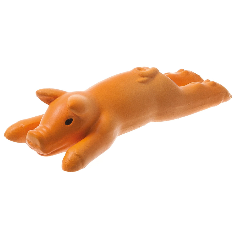 ZOOONE Игрушка латексная для собак "Кабан малый", 13,5 см