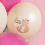 Шар (12''/30 см) Моей Зайке, Ассорти, пастель, 1 ст, 25 шт.