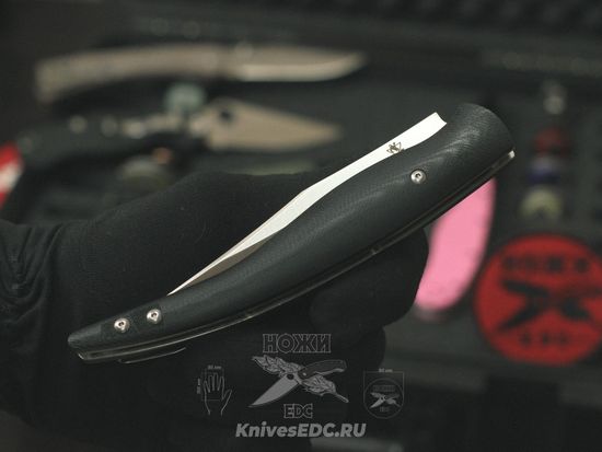 Складной нож Армейский военный Steelclaw Наваха 03 c клинком из стали D2, рукоять G10