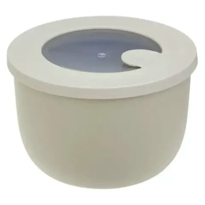 Миска герметичная НЕО 0,6л с клапаном для СВЧ Латте