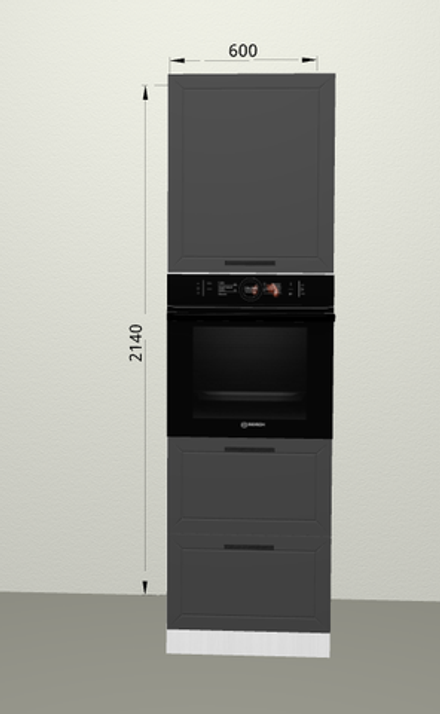 Пенал П62 Монс графит