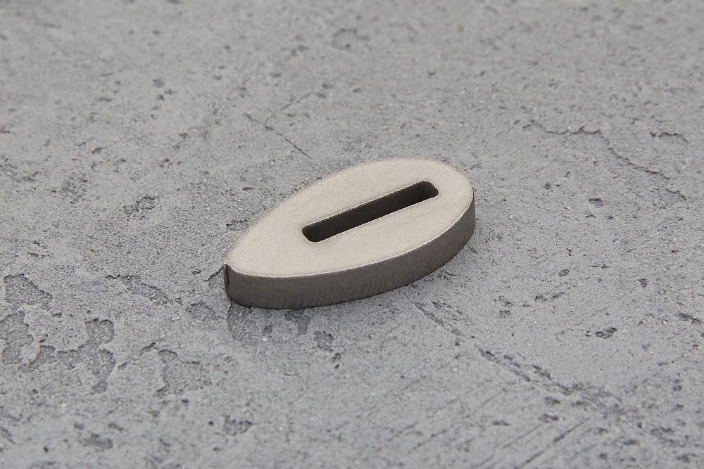 Больстер из титана 5мм, 34x18мм