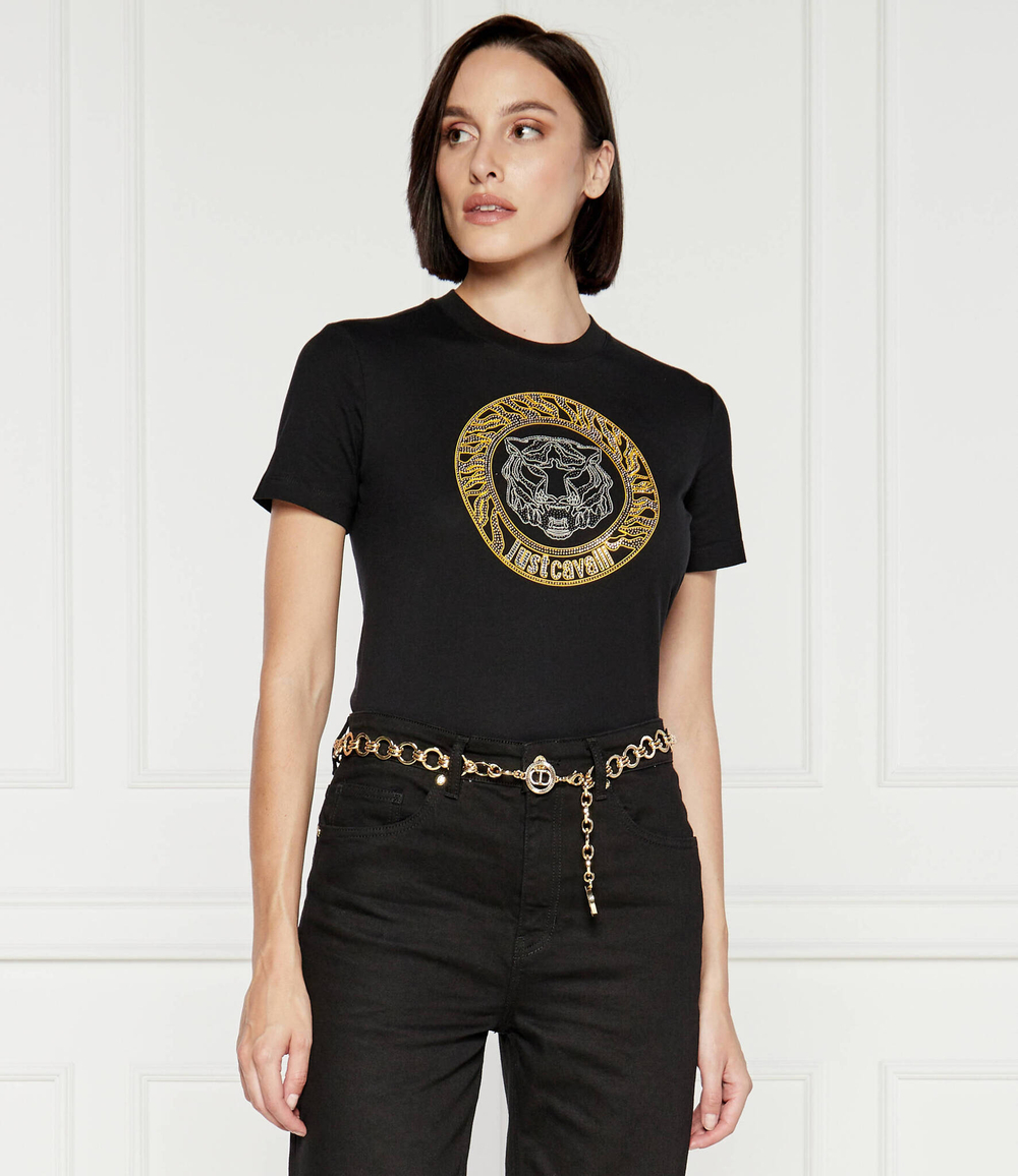 Футболка Just Cavalli - черный(77PAHE24CJ110)