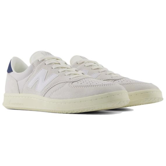 New Balance NB T500 Кроссовки для скейтбординга Низкие Топ Экрю Унисекс
