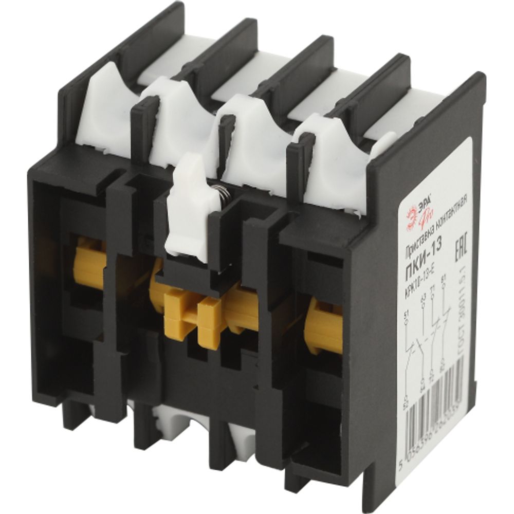Приставка ЭРА PRO KPK10-22-E ПКИ-22 дополнительные контакты 2з+2р | Электротепловые реле и аксессуары