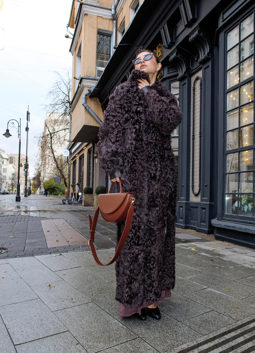 Дубленка "Спелый Каштан"