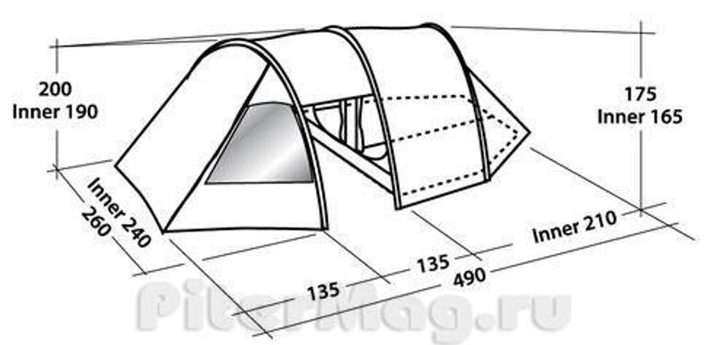 Палатка Easy Camp Baltimore 400