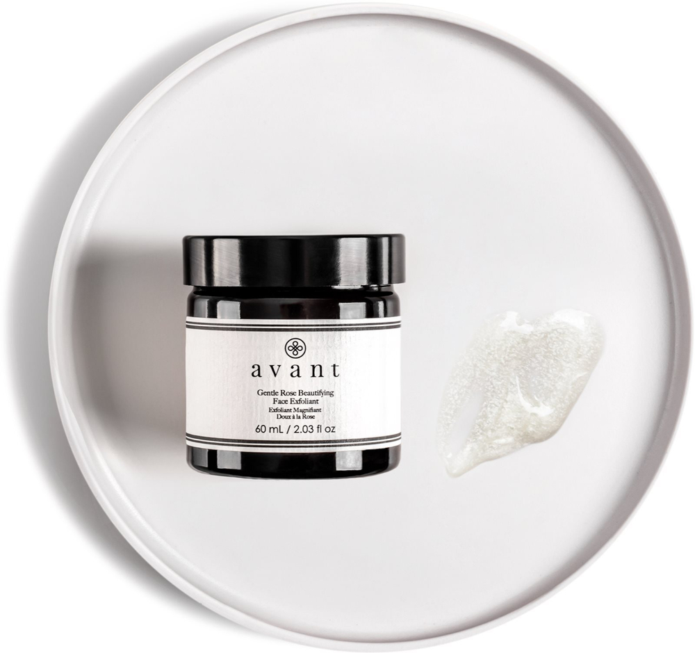 Avant Age Nutri-Revive Gentle Rose Beautifying Face Exfoliant - нежный отшелушивающий пилинг с эффектом осветления и разглаживания кожи /   60  ml  / GTIN 655043795453