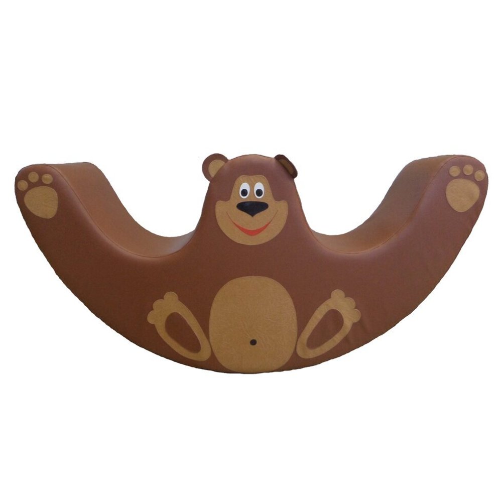 Мягкий модуль качалка Медведь Д120хВ60хШ30