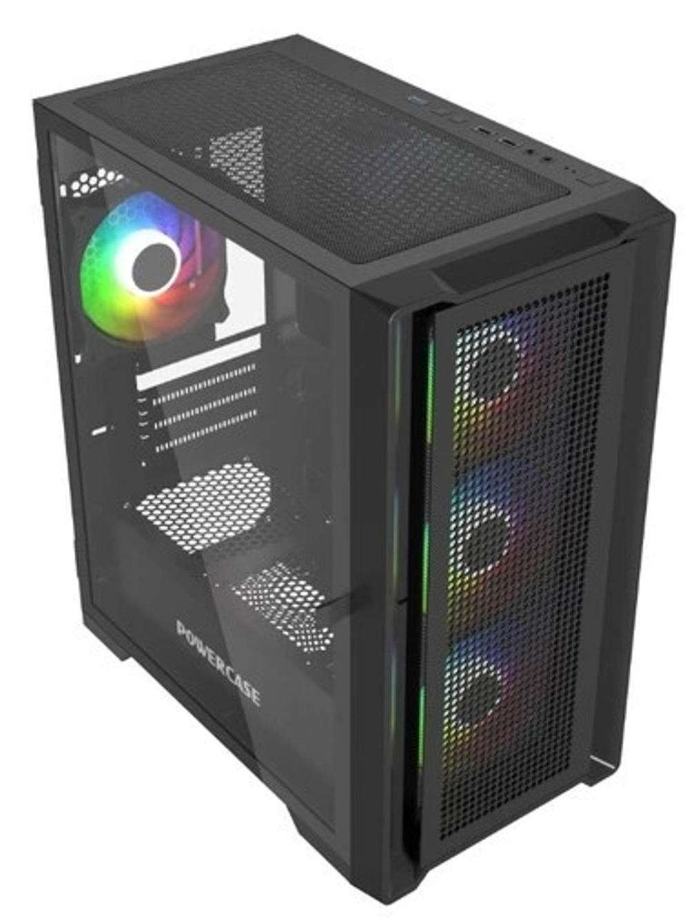 Корпус mATX Powercase Alisio Micro X4B V2 LE