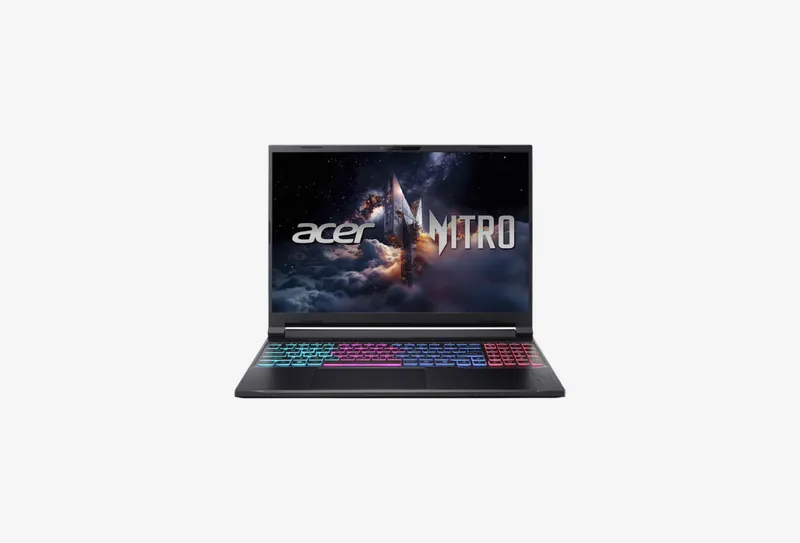 Ноутбук 16" Acer Intel Core 7 240H 2.5 ГГц 16 ГБ DDR5 GeForce RTX 5060 для ноутбуков 8 ГБ Nitro V 16