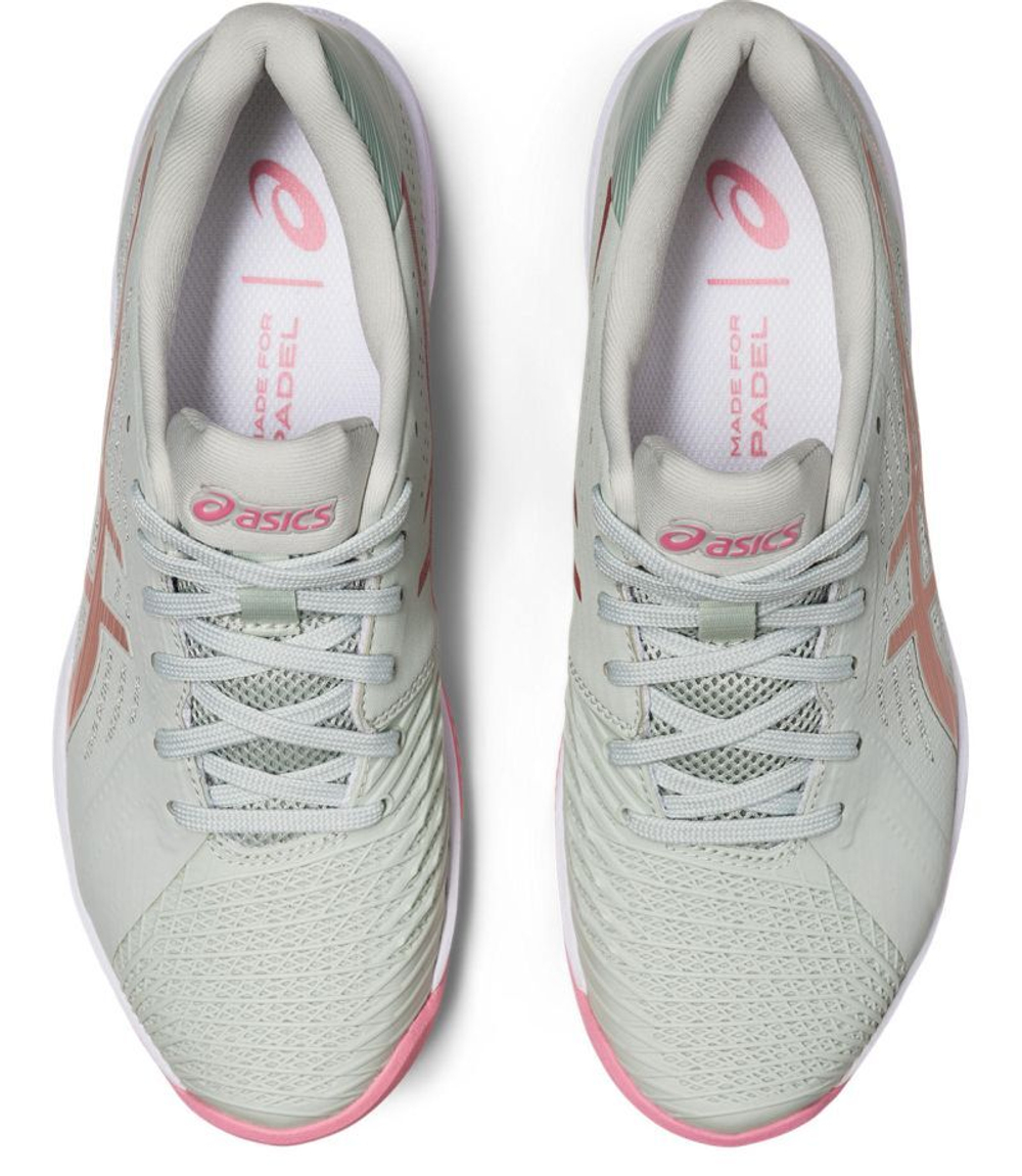Женские  кросовки для Padel Asics Solution Swift FF Padel - light sage/rose gold