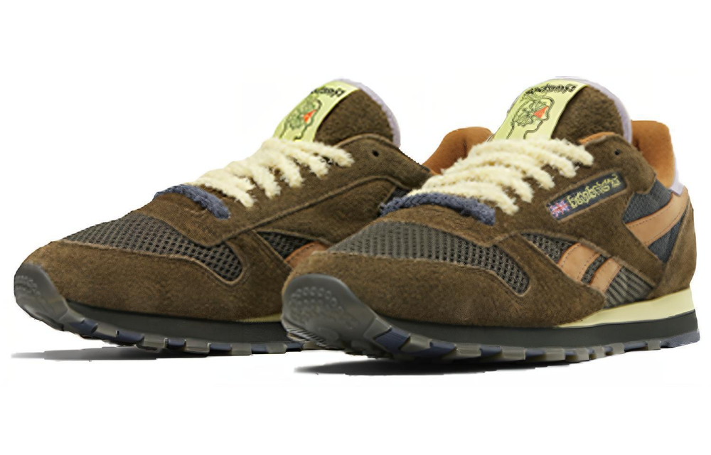 Кроссовки Brain Dead X Reebok Classic Leather
