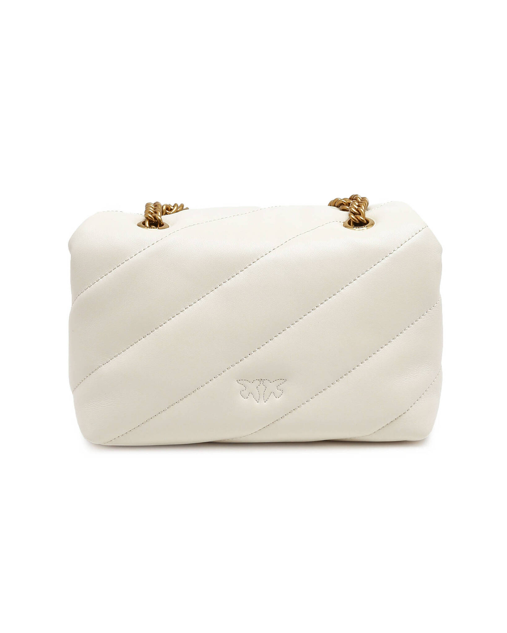 кожаная сумка через плечо love mini puff cl pltt Pinko - белый(100039 A0F2)