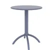 Стол пластиковый Octopus, Ø60 см, серый
