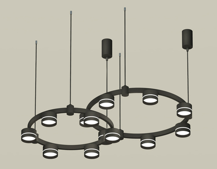 Ambrella Комплект подвесного светильника Techno Ring с акрилом Traditional DIY XR92091005
