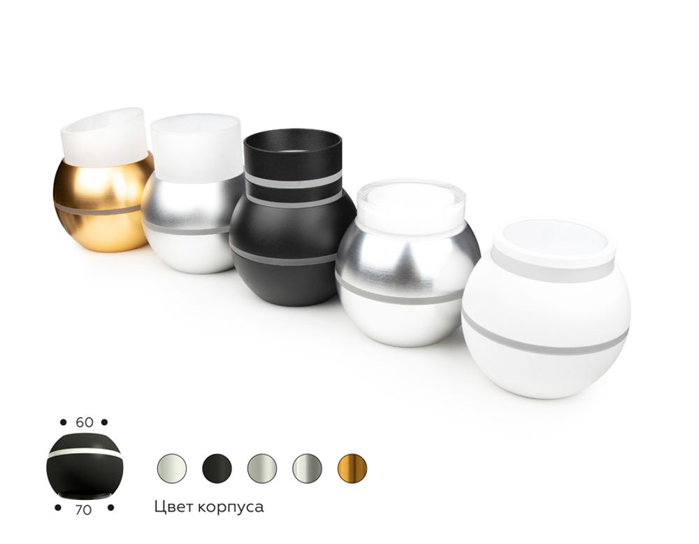 Ambrella Насадка передняя для корпуса светильника с диаметром отверстия D70mm MR16 Насадки 70mm N7111