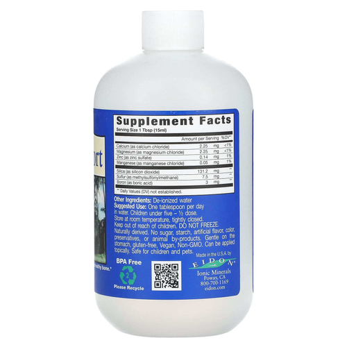 Eidon Ionic Minerals, Ionic Minerals, поддержка костей, 533 мл (18 унций)