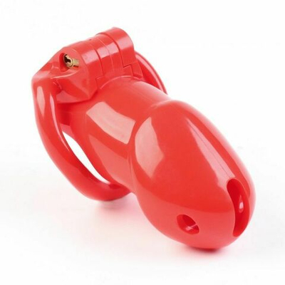 Красный мужской пояс верности «Оки-Чпоки» (Цвет: красный)