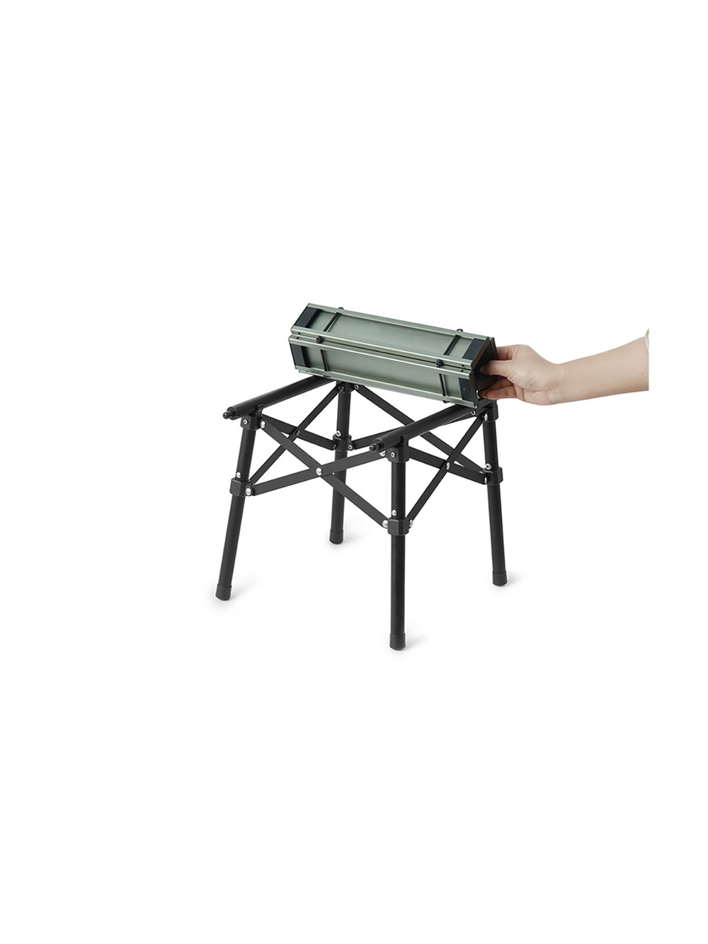 Стол Naturehike CNH22JU050 складной зелёный,6975641885368