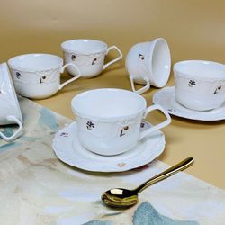 Lenardi 109-199 Чайный набор 12пр.270мл КРОКУС в под.уп.(х6)Фарфор