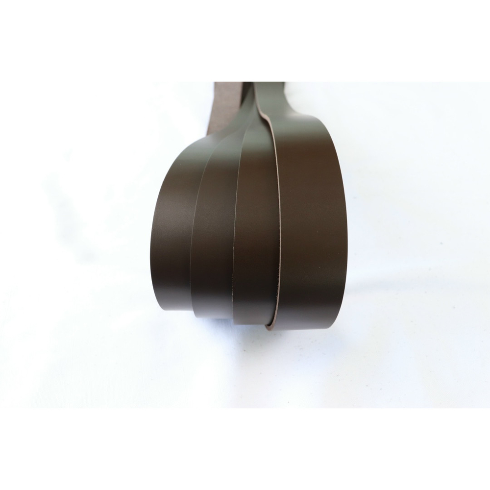 Ременная заготовка Коричневая Люкс с покрытием