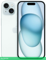 Смартфон Apple A3090 iPhone 15 128Gb голубой (MTP43HN/A)