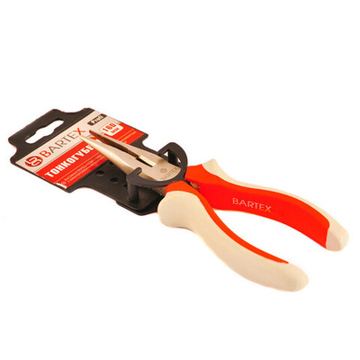 Тонкогубцы 160 мм, Bartex, Профи, 11028, шт