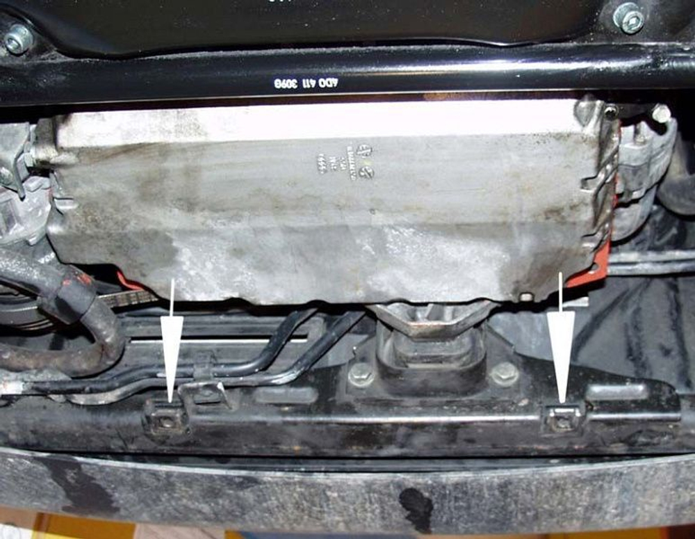 Защита картера и КПП Sheriff для Audi A8 I (D2) 1994-2002 арт.02.0438