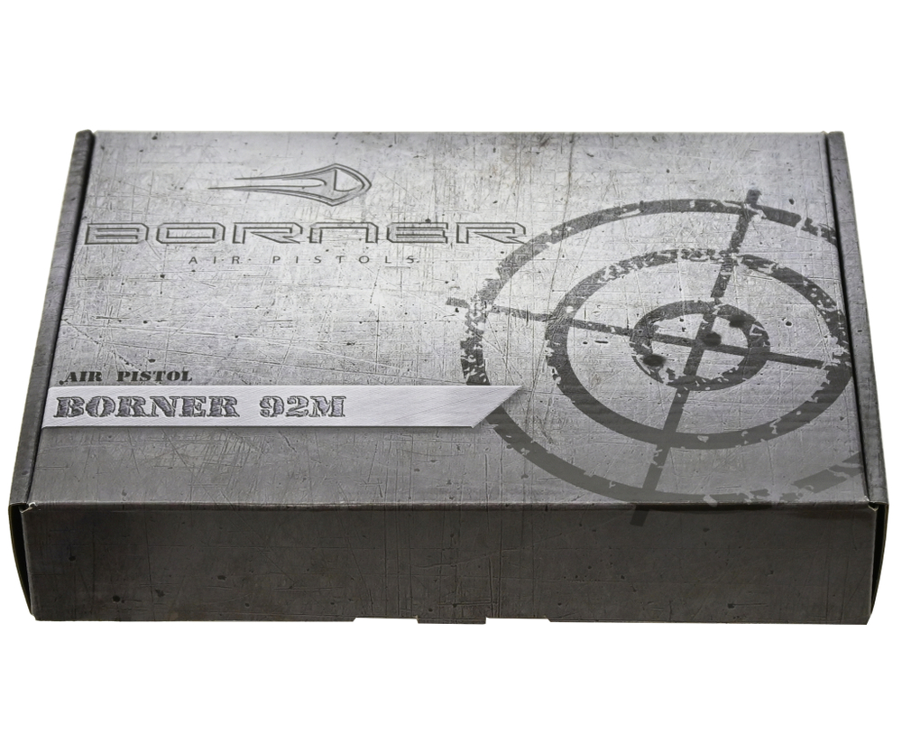 Пистолет пневматический Borner 92 (Beretta 92), кал. 4,5 мм