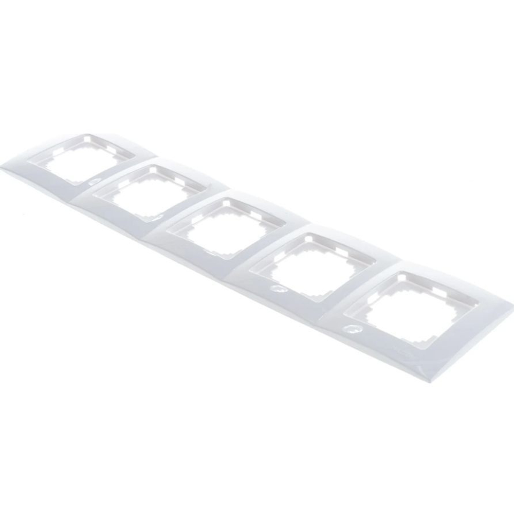 Рамка 5-я NILSON Touran белый 24110095