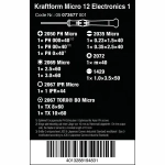 Набор для электроники Kraftform Kompakt Micro 12 Electronics 1 WERA 05073677001