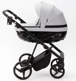 Детская коляска Adamex Quantum 3 в 1 Q-TK10 (СВ.СЕРЫЙ)