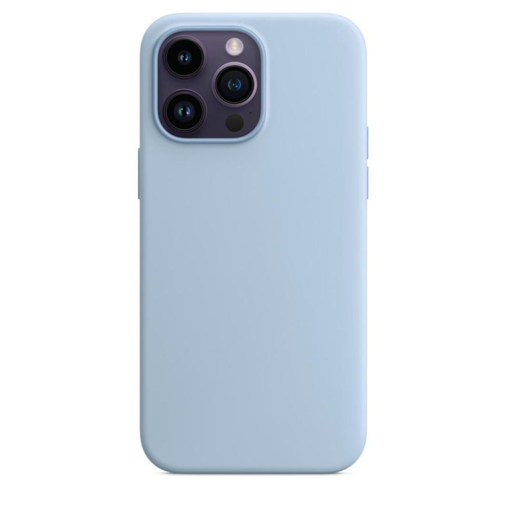 Силиконовый чехол MagSafe Apple Silicone Case для iPhone 14 Pro Max, Чистое небо